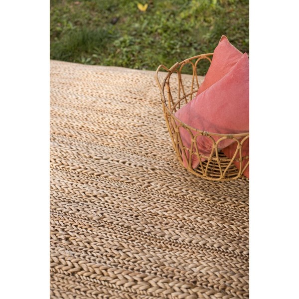 Tapis déco jute Pippa Naturel, Vivaraise