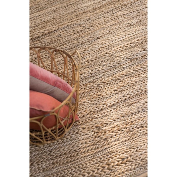 Tapis déco jute Pippa Naturel, Vivaraise