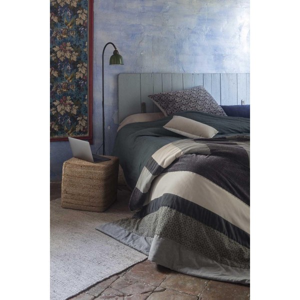 Tapis déco jute Jarod Naturel, Vivaraise