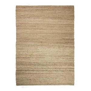 Tapis déco intérieur, de salon, chambre, en jute, Jarod Naturel, Vivaraise