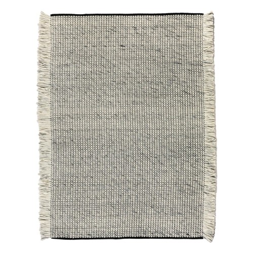 tapis de salon, déco intérieur, indoor, laine et coton, koda caviar vivaraise