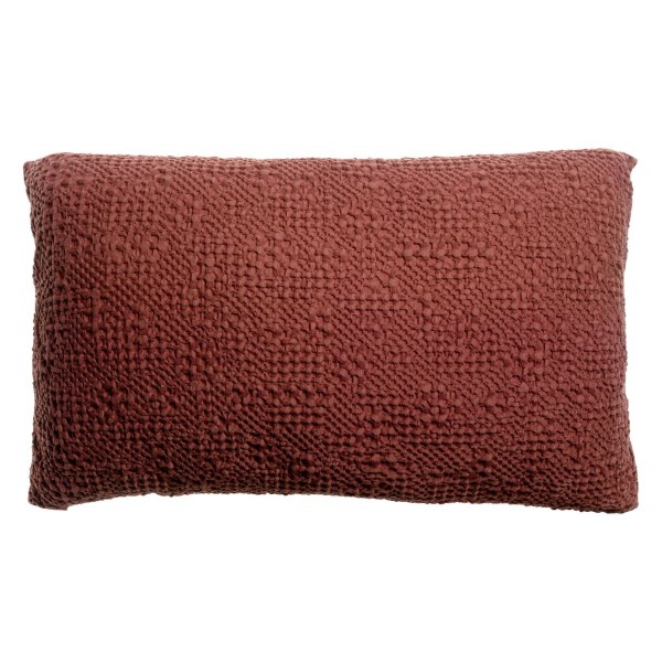 Coussin coton stonewashed Tana, Vivaraise
