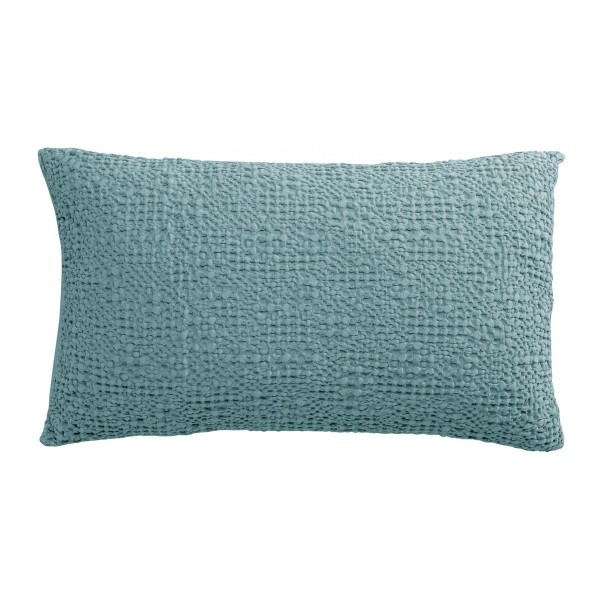 Coussin coton stonewashed Tana, Vivaraise