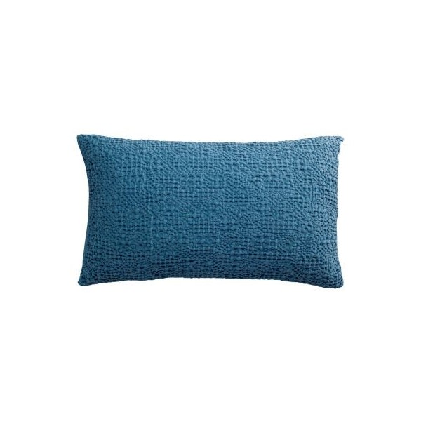Coussin coton stonewashed Tana, Vivaraise