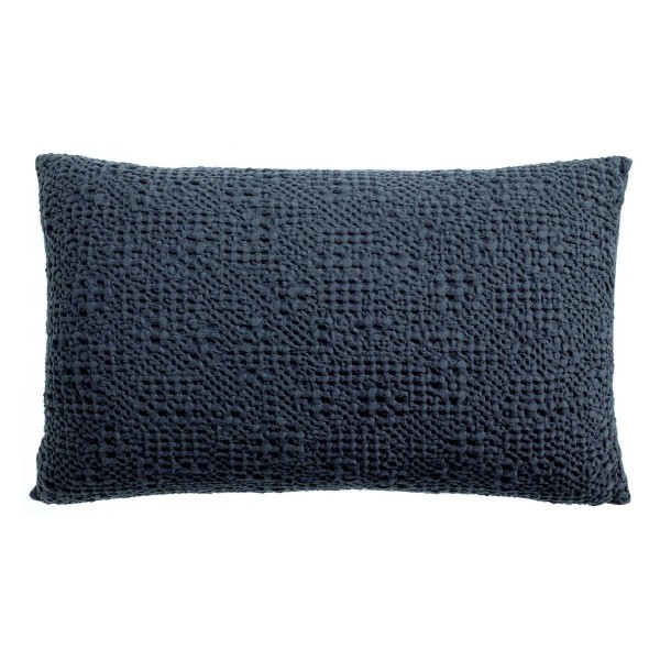 Coussin coton stonewashed Tana, Vivaraise