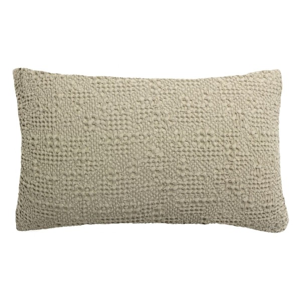Jeté de lit coton stonewashed Tana Pinède,...