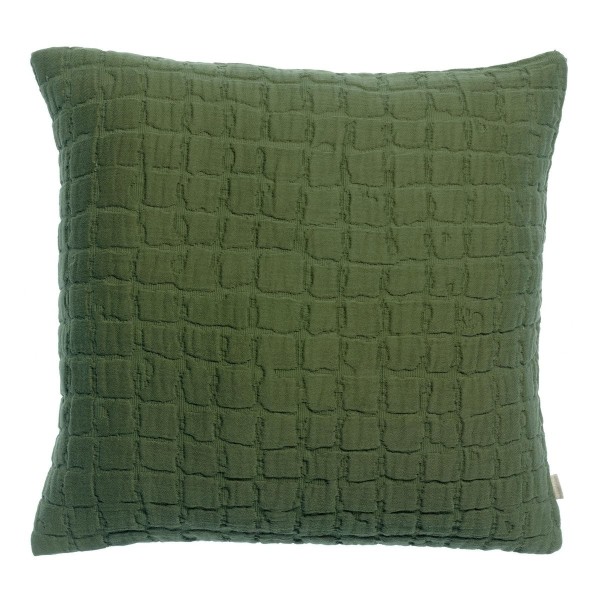Couvre-lit coton structuré stonewashed Swami...