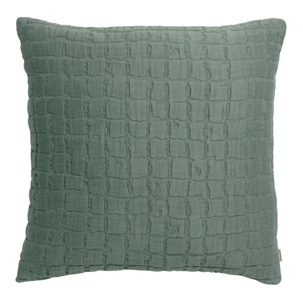 Couvre-lit coton structuré stonewashed Swami...