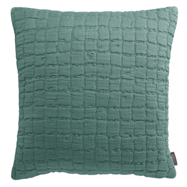 Couvre-lit coton structuré stonewashed Swami...