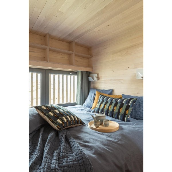 Plaid coton structuré stonewashed Swami...