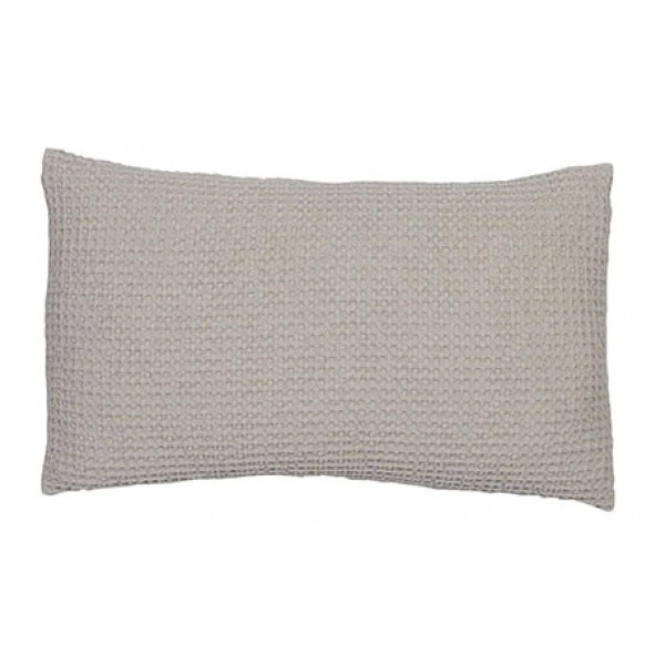 Jeté de lit coton stonewashed Maïa recyclé Lin,...