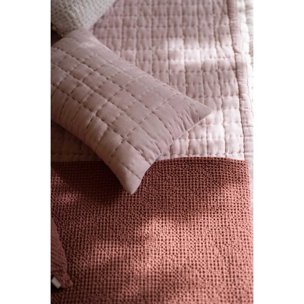 Jeté de lit coton stonewashed Maïa recyclé...
