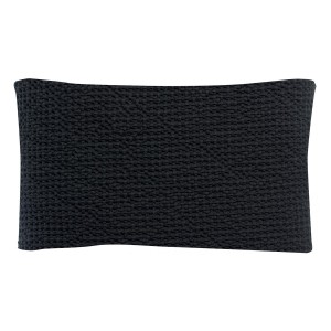 Jeté de lit, couvre-lit coton stonewashed Maïa Caviar - Vivaraise 2