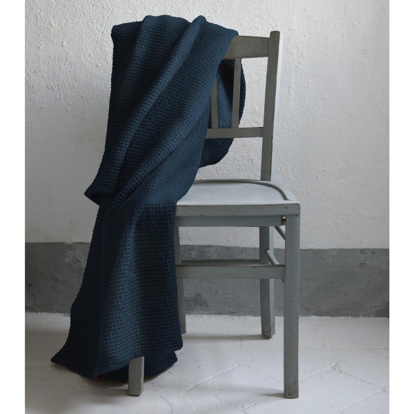 Jeté de lit coton stonewashed Maïa recyclé...
