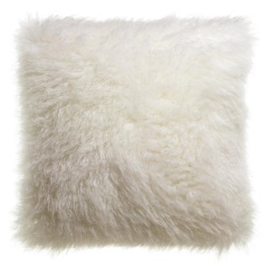 Plaid fausse fourrure Betani Neige - Vivaraise 2