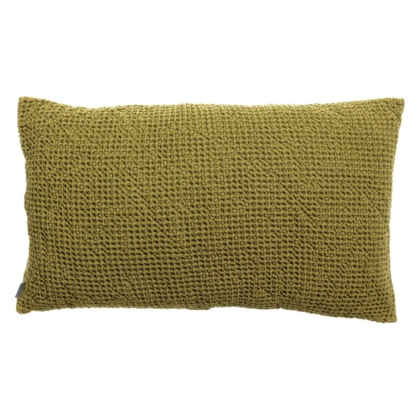 Coussin coton stonewashed Maïa recyclé, Vivaraise