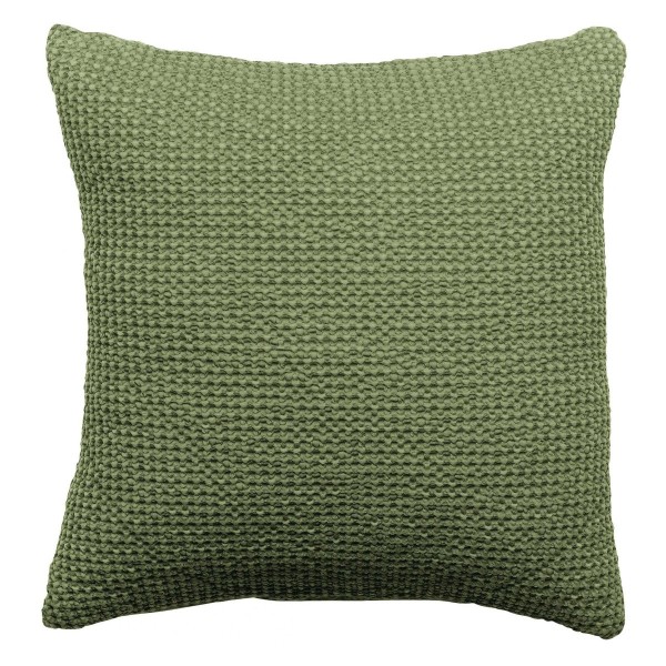 Coussin coton stonewashed Maïa recyclé, Vivaraise