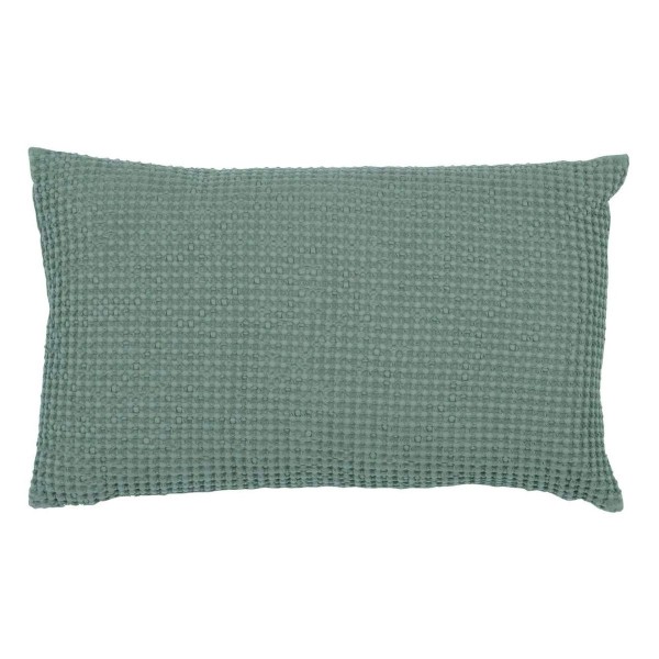 Coussin coton stonewashed Maïa recyclé, Vivaraise