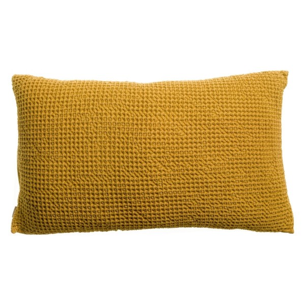 Coussin coton stonewashed Maïa recyclé, Vivaraise