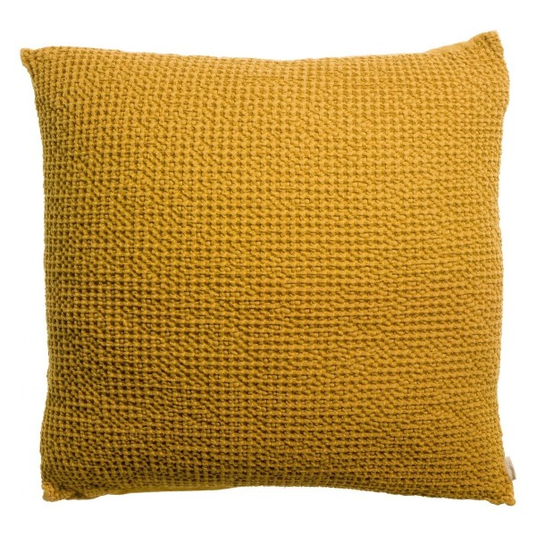 Coussin coton stonewashed Maïa recyclé, Vivaraise