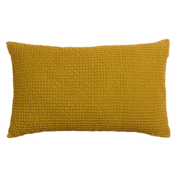 Coussin coton stonewashed Maïa recyclé, Vivaraise