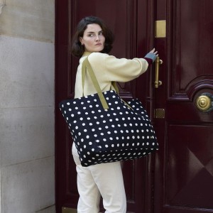 Sac cabas mia Caviar 38x46x18, La cerise sur le gâteau