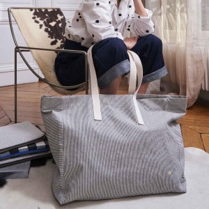 Sac cabas Finette Caviar 38x46x18, La cerise sur le gâteau
