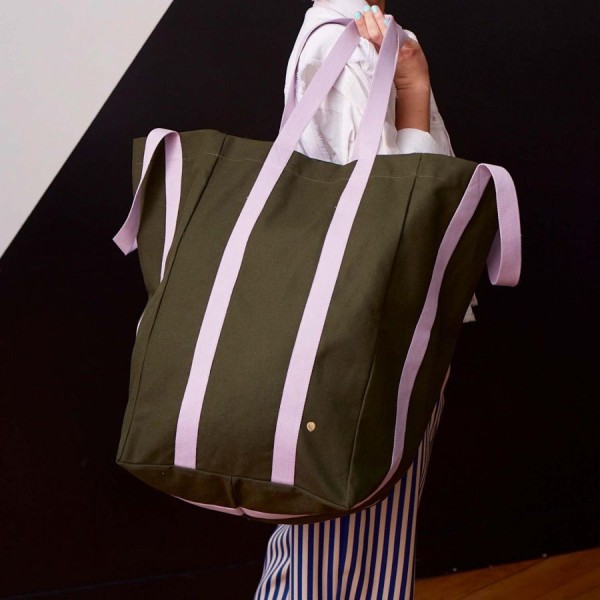 Sac Maxi Poppins Iona Kale 48x33x33, La cerise...