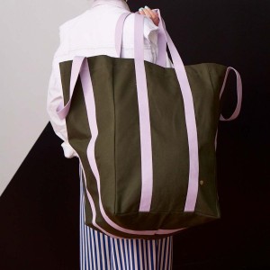 Sac Maxi Poppins Iona Kale 48x33x33, La cerise sur le gâteau 2