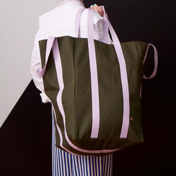 Sac Maxi Poppins Iona Kale 48x33x33, La cerise sur le gâteau