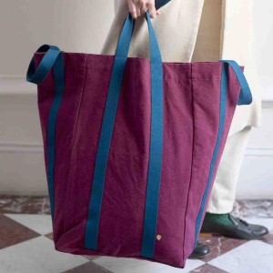Sac Maxi Poppins Iona Wine 48x33x33, La cerise sur le gâteau