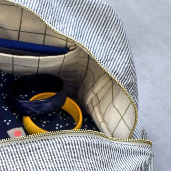 Sac de voyage Week-end Finette Caviar 28x42x20,...