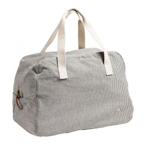 Sac de voyage Week-end Finette Caviar 28x42x20, La cerise sur le gâteau