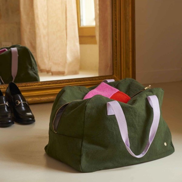 Sac de voyage Week-end Iona Kale 28x42x20, La...