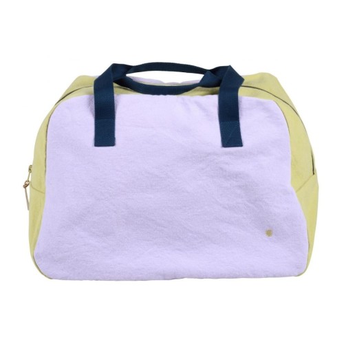 Sac de voyage Week-end Tricolo Lilas Ananas 28x42x20, La cerise sur le gâteau