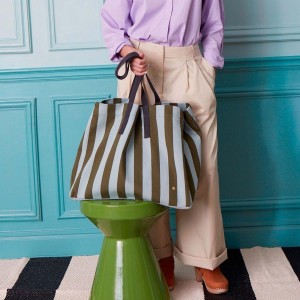 Sac cabas Rita Matcha 38x46x18, La cerise sur le gâteau 2