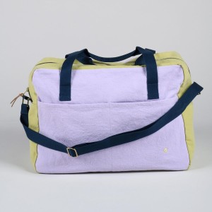 Sac de voyage Tricolo Lilas Ananas 30x42x20, La cerise sur le gâteau 2