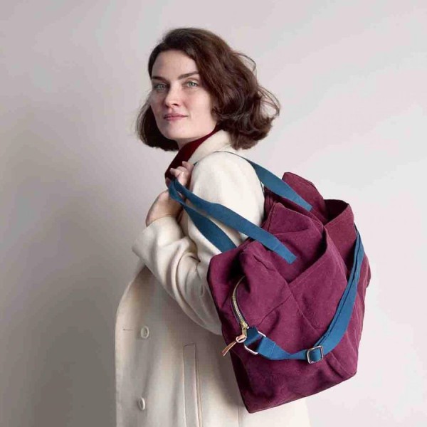 Sac de voyage Iona Wine 30x42x20, La cerise sur...