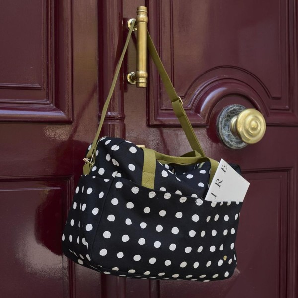 Sac de voyage Mia Caviar 30x42x20, La cerise...
