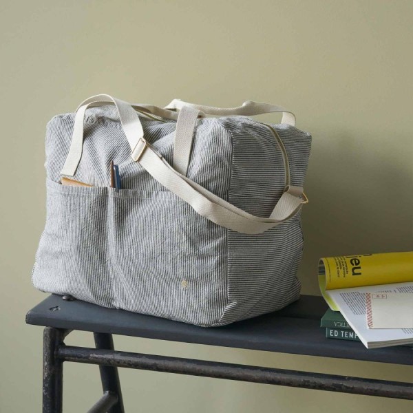 Sac de voyage Finette Caviar 30x42x20, La...