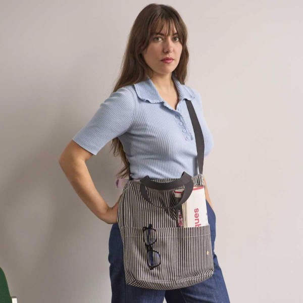 Sac My City Basile Caviar37x35x9, La cerise sur...