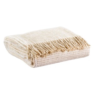 Plaid recyclé Vittoria Neige, Vivaraise