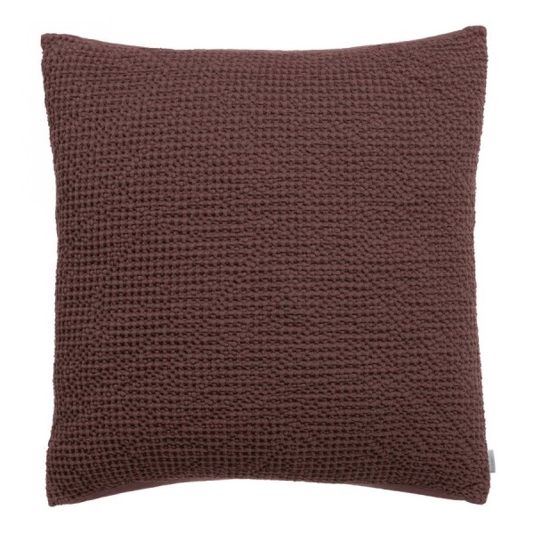 Plaid coton stonewashed Maïa recyclé Ebéne,...
