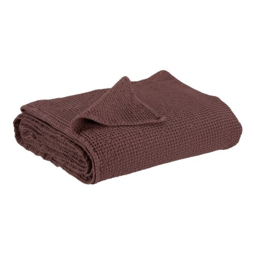 eté de lit coton stonewashed Maïa recyclé Ebéne, Vivaraise