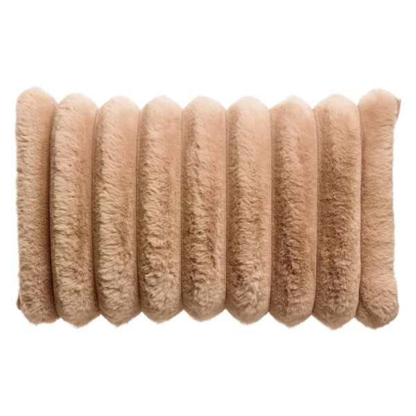 Coussin fausse fourrure Alice Muscade 45x45,...