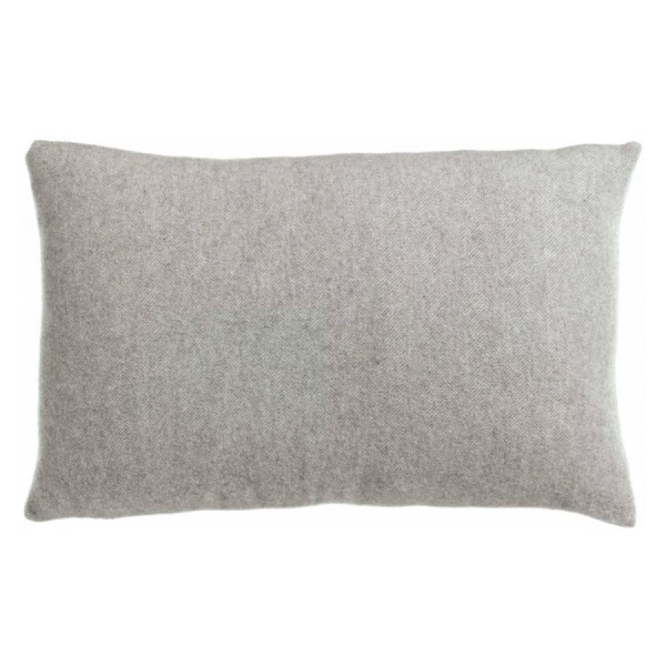 Coussin laine mérinos/cachemire Carina Perle 40x65, Vivaraise