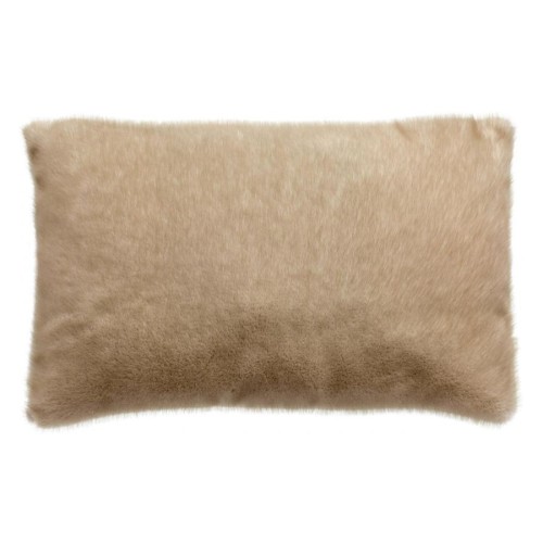 Coussin fausse fourrure Liwen Naturel 40x65, Vivaraise