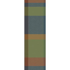 Chemin de table coton jacquard Mille Baies Shetland, Garnier-Thiébaut 2