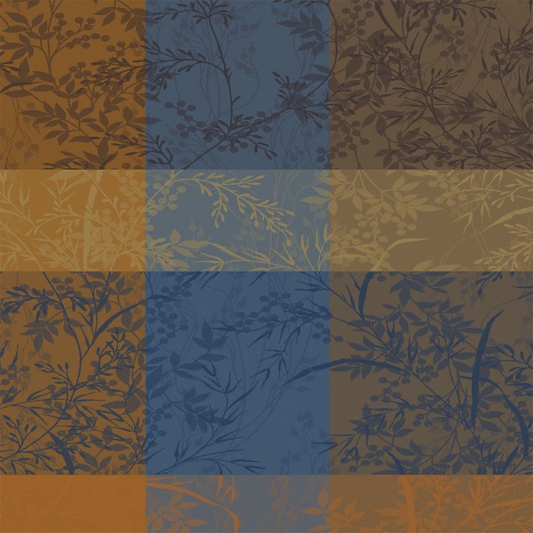 Nappe sur mesure coton jacquard Mille...