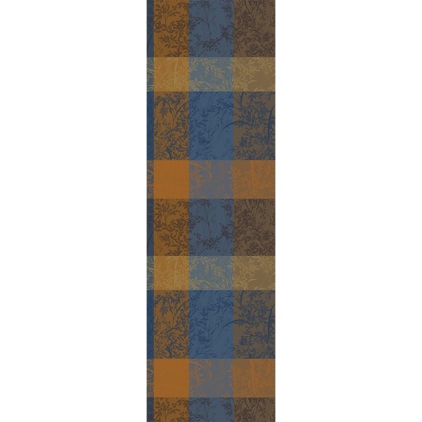 Chemin de table coton jacquard Mille Branchages...